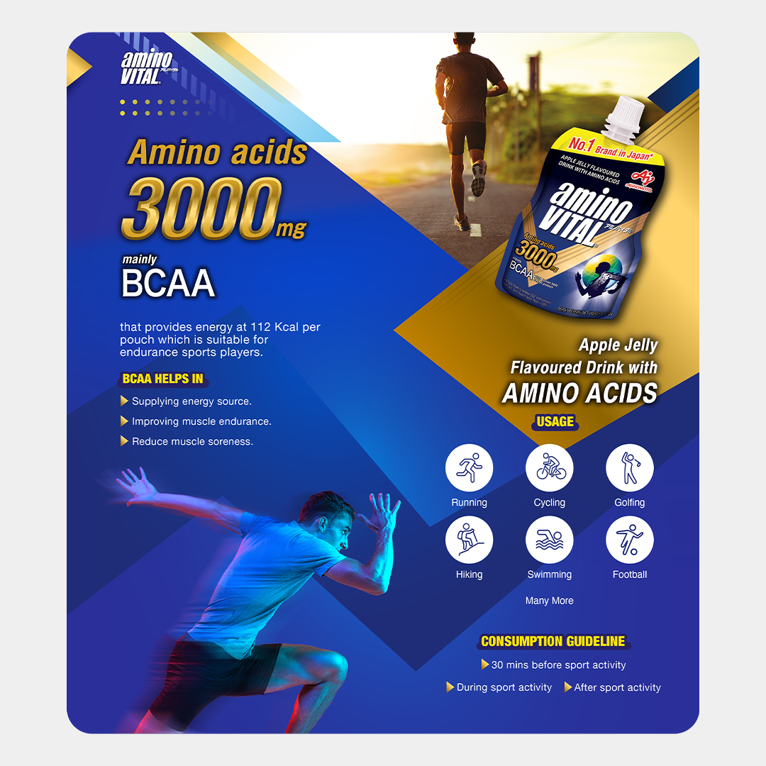 aminoVITAL® - Japan's #1 Sports Nutrition brand
